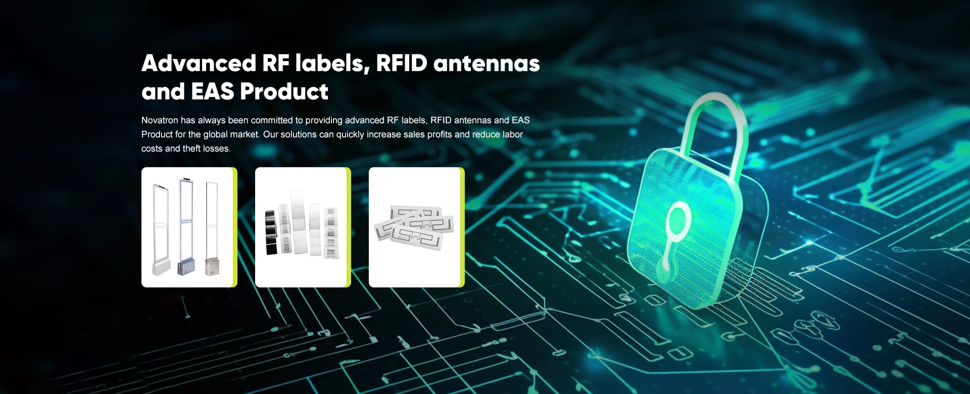 ฉลาก RF ขั้นสูงเสาอากาศ RFID และผลิตภัณฑ์ EAS
